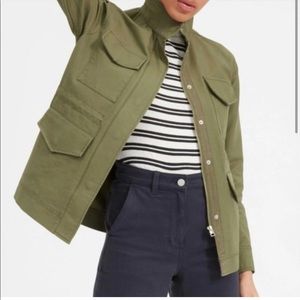 Everlane Modern Utility Jacket - Army Green XS